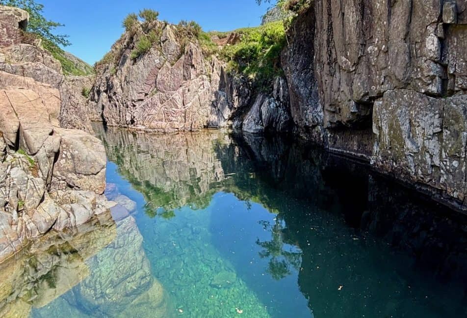 Black Moss Pot Langstrath Wild Swimming In The Lake District LAKE 